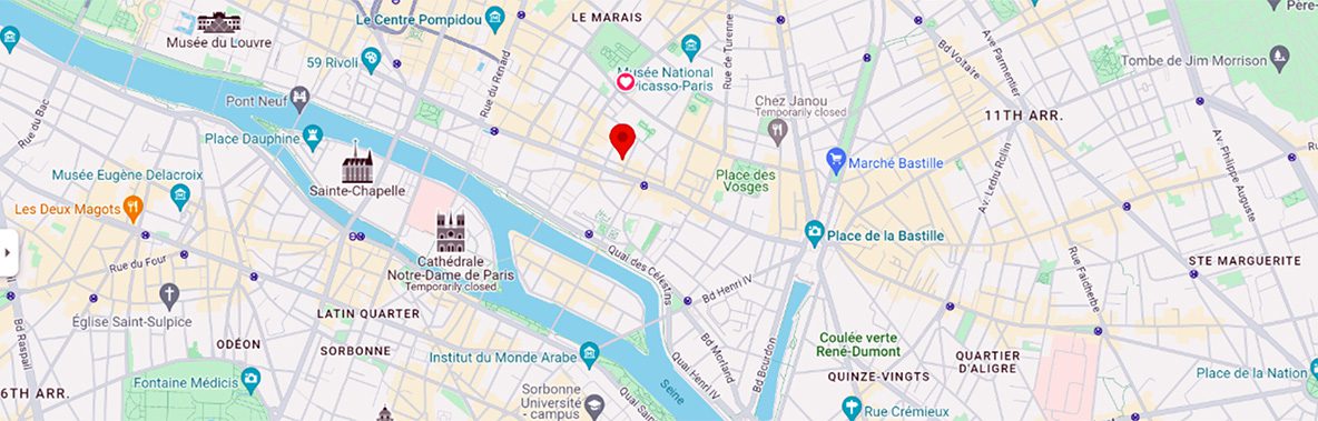 Fractional ownership France Marais location
