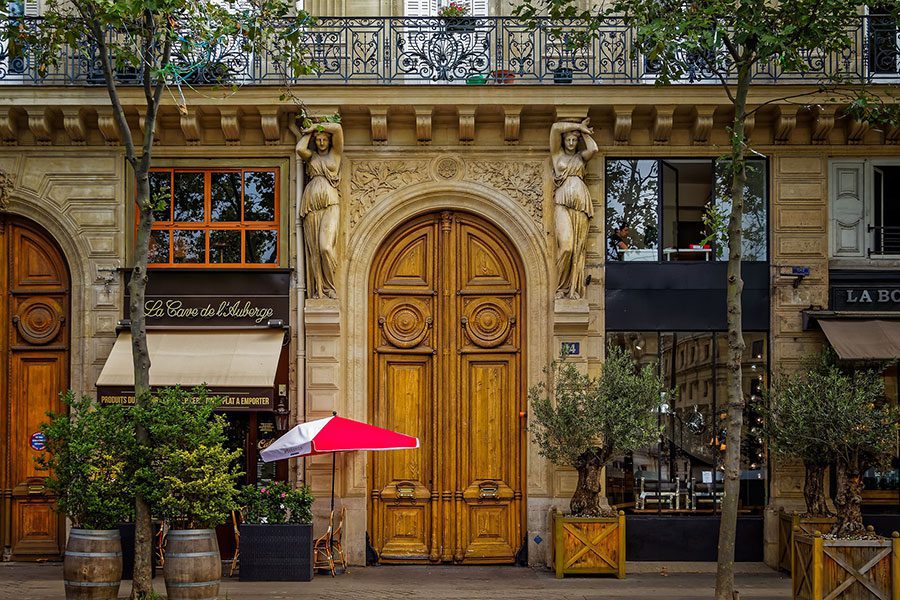 Paris Building facade